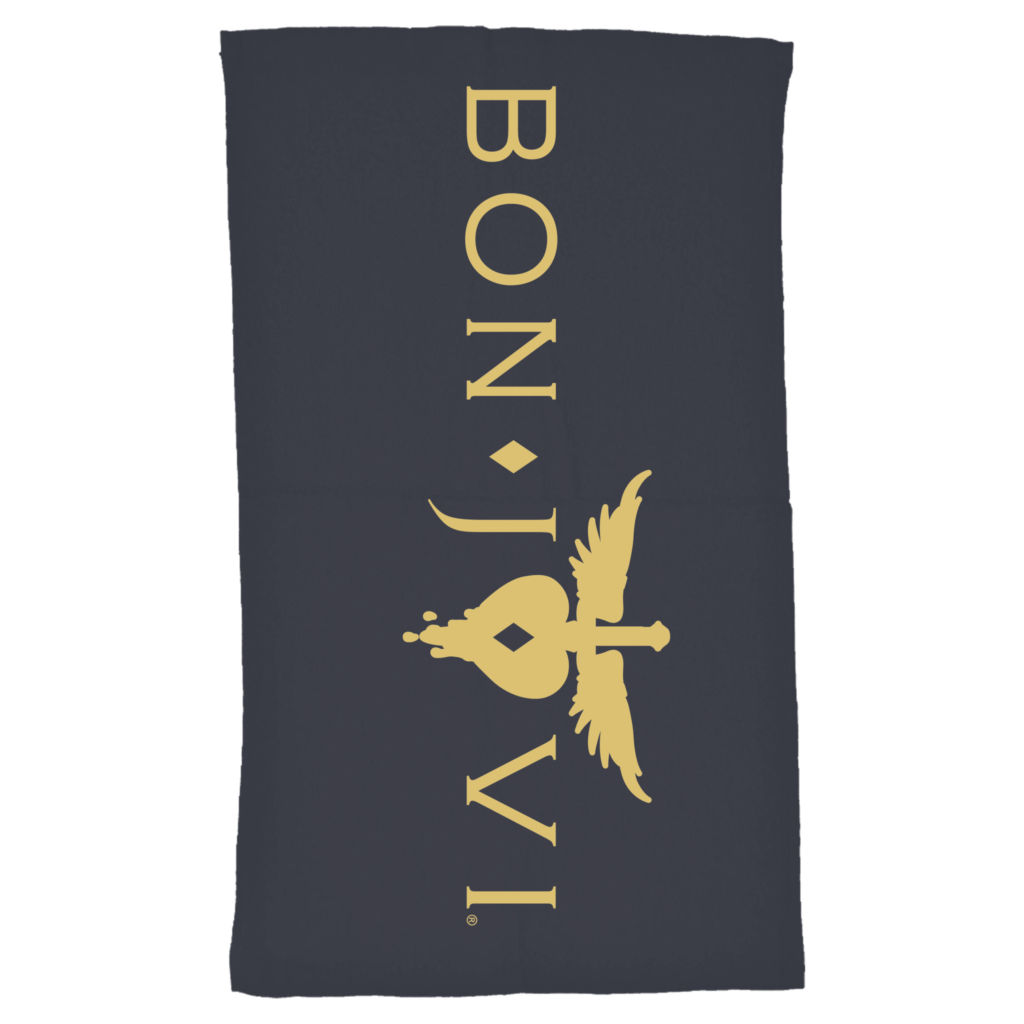 Heart & Dagger Logo Beach Towel