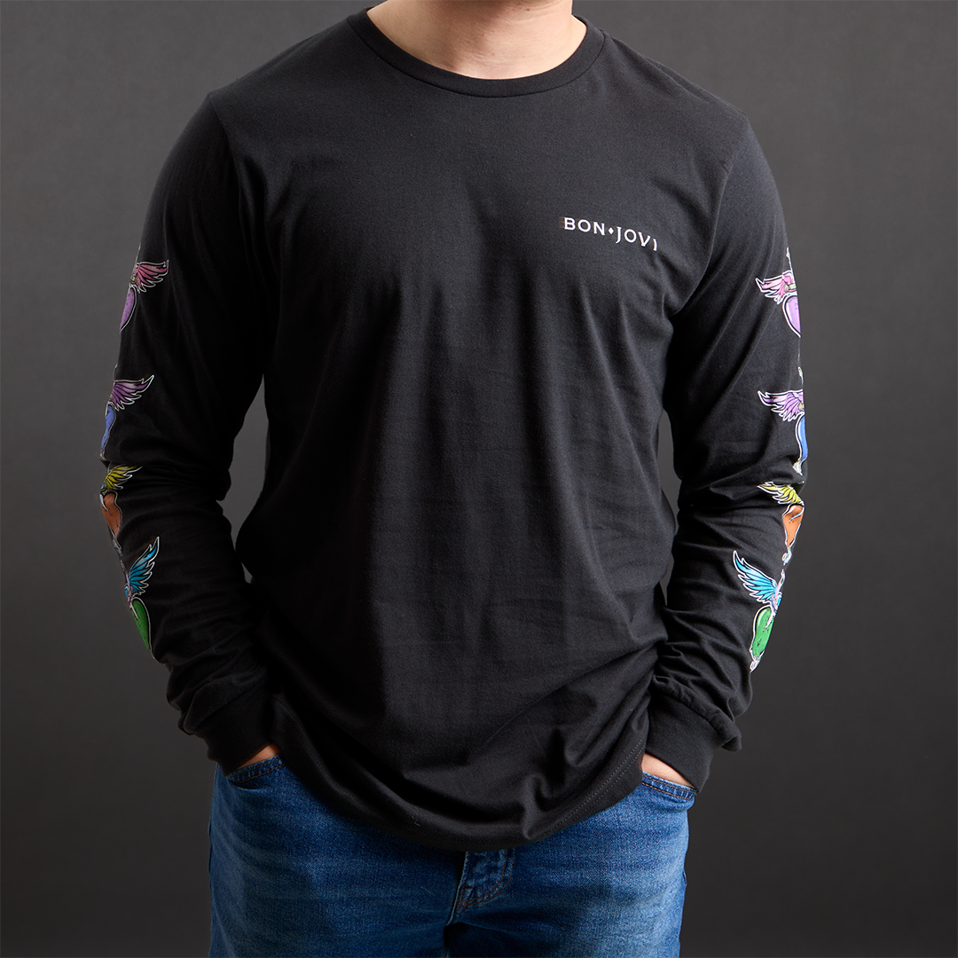 Living On A Prayer Longsleeve T-Shirt - Bon Jovi Official Store