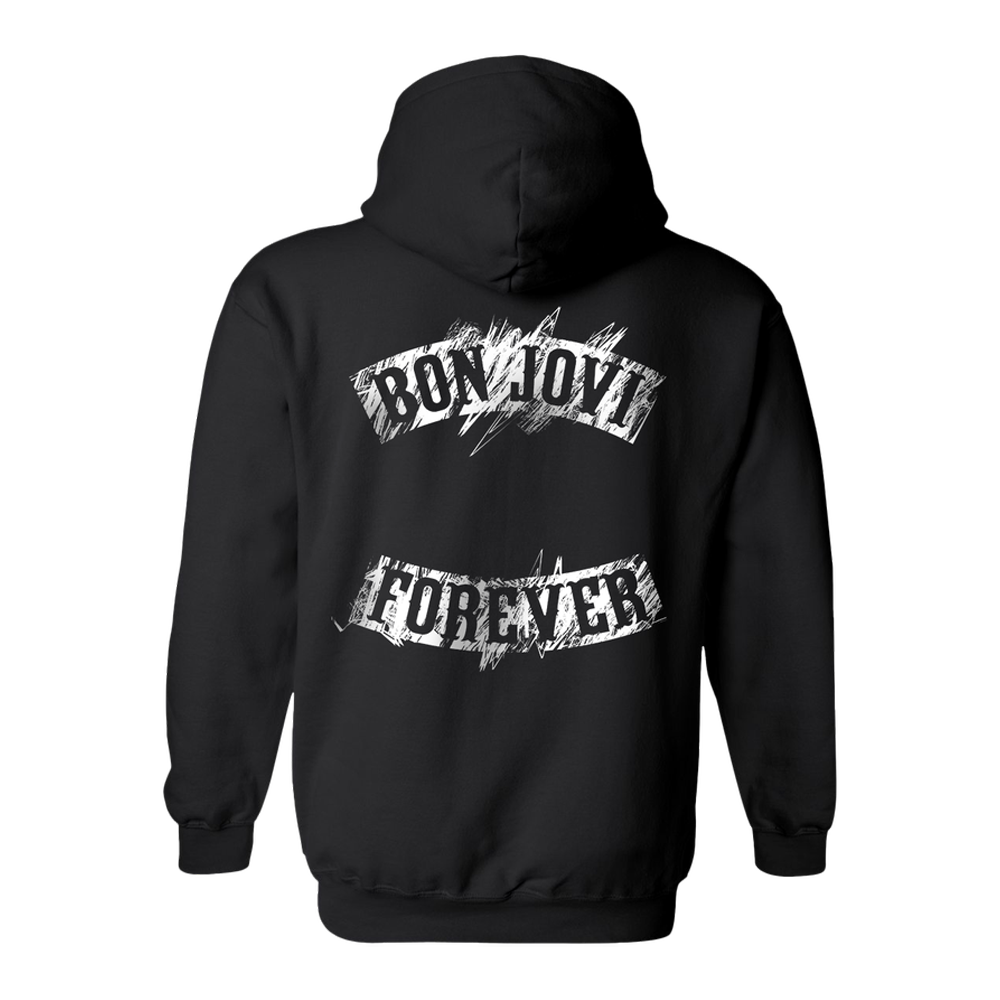 Forever Rough Patch Hoodie Bon Jovi Official Store