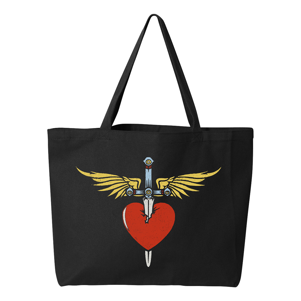 Bon Jovi 2018 Tour VIP トートバッグ Heart & Dagger Forever Tote Bag - Bon Jovi Official Store