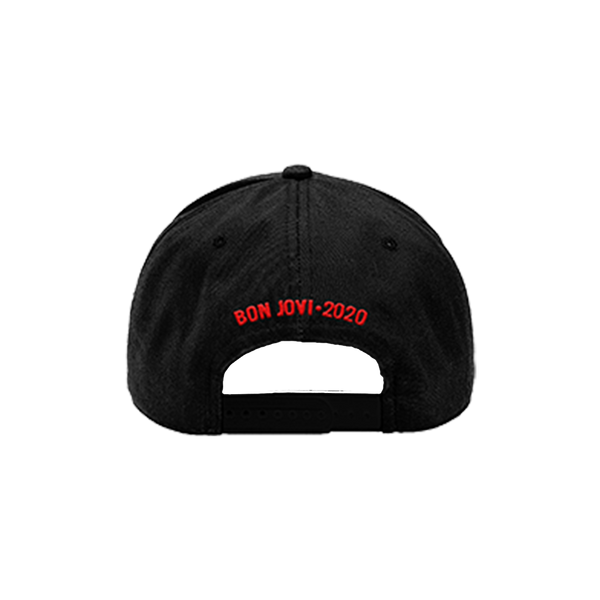 Bon Jovi Do What You Can Black Red Cap