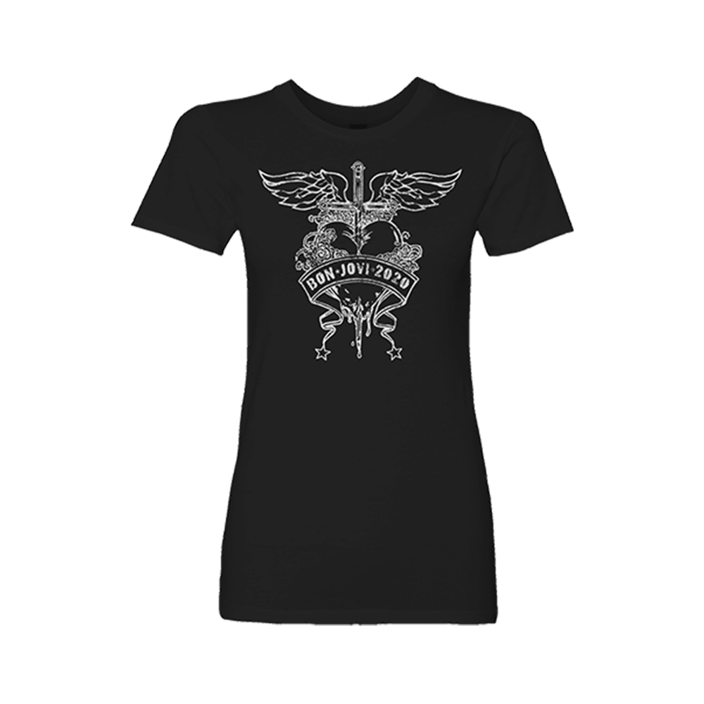 Bon Jovi 2020 Heart & Dagger Women's T-Shirt – Bon Jovi Official Store