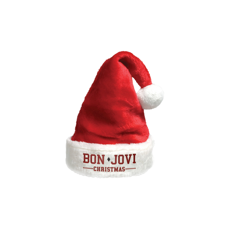 Bon Jovi Christmas Santa Hat