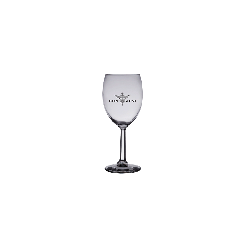 Bon Jovi Wine Glass