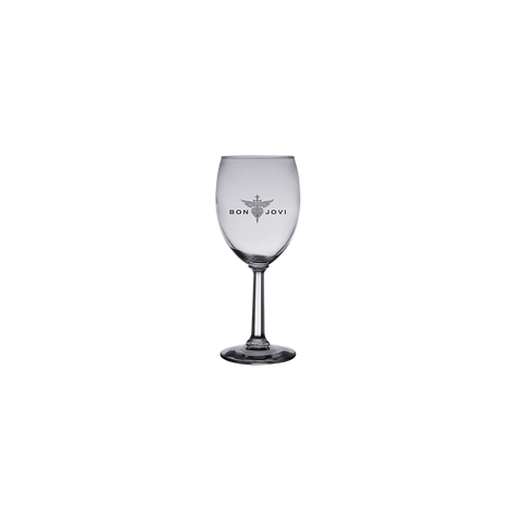 Bon Jovi Wine Glass