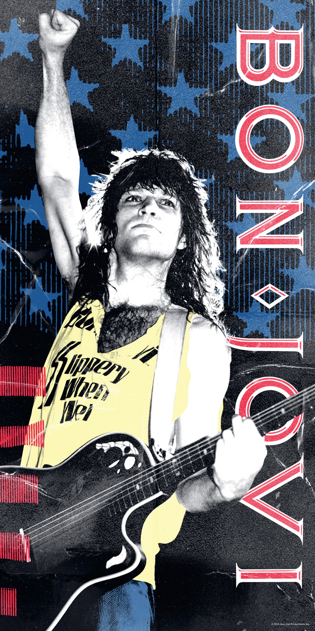 ボンジョビ　直筆サイン入り　カレンダー　CD付 Bon Jovi Slippery When Wet 40th Anniversary Calendar - Bon Jovi