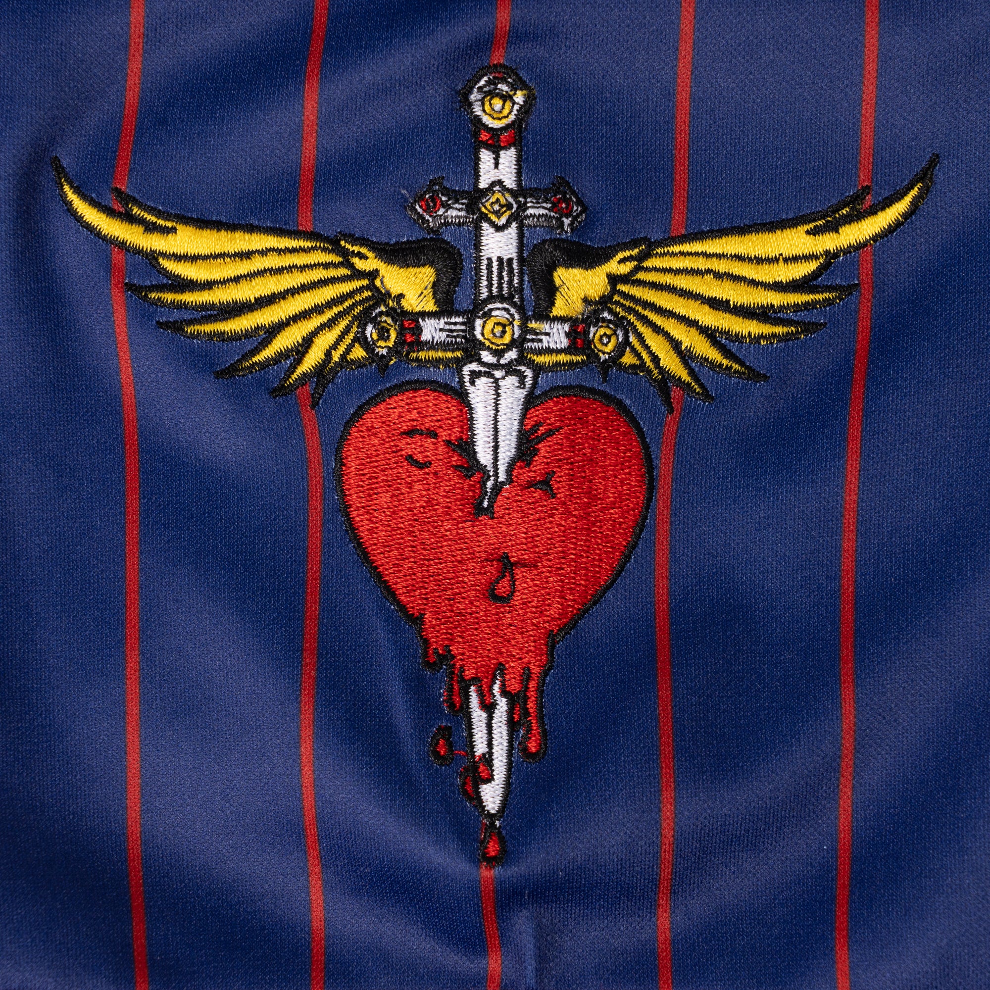 Bon Jovi Blue Baseball Jersey
