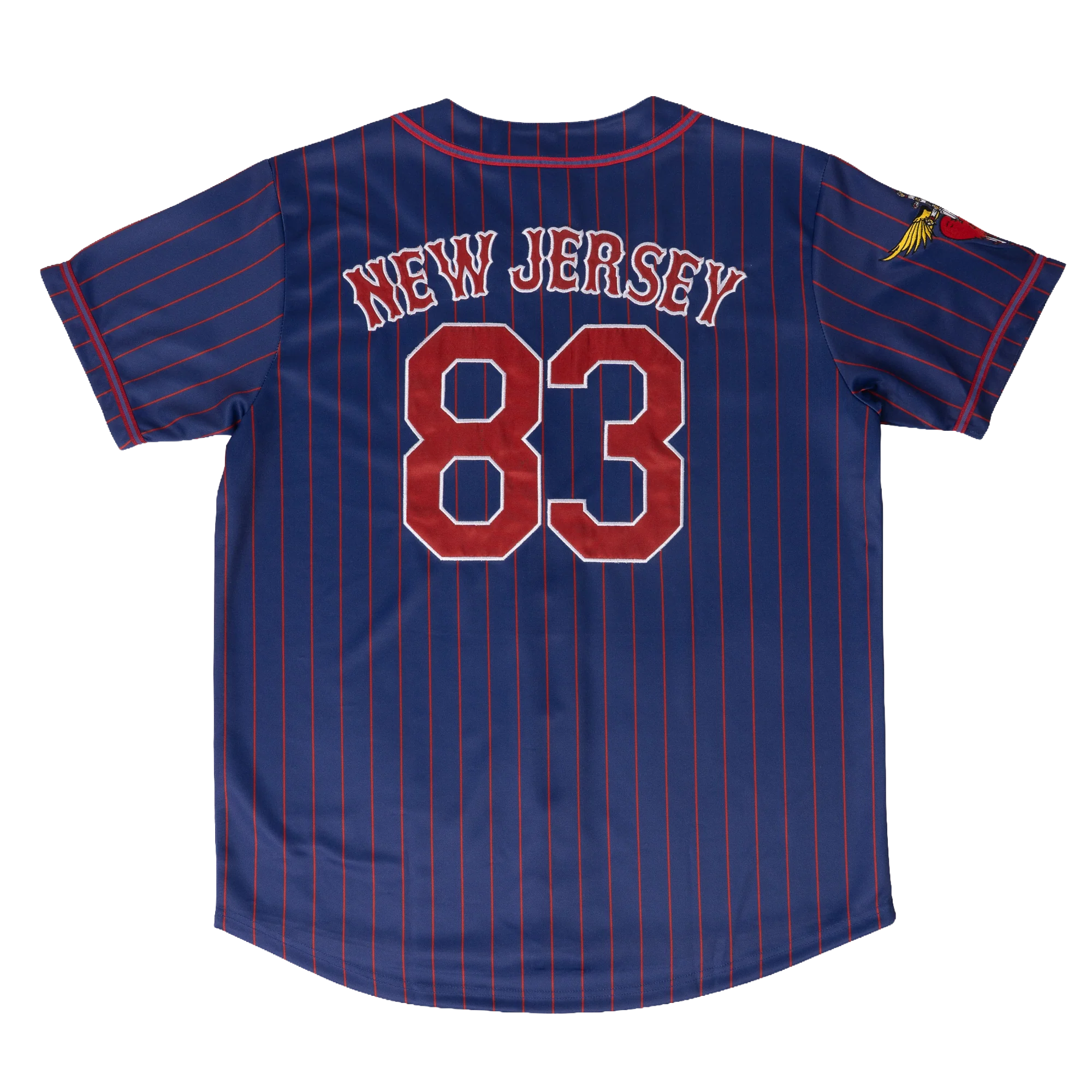 Bon Jovi Blue Baseball Jersey