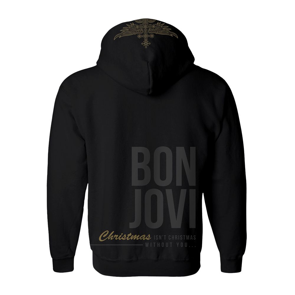 Bon Jovi Christmas Hoodie Bon Jovi Official Store