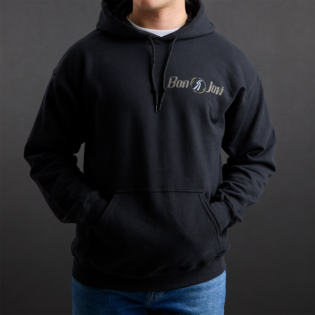 Slippery When Wet Stamped Hoodie