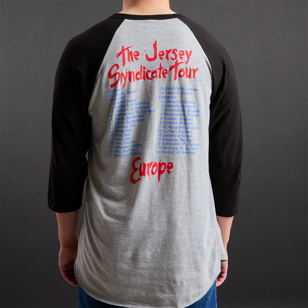 The Jersey Syndicate Tour Raglan - Bon Jovi Official Store The Jersey Syndicate Tour Raglan - Bon Jovi Official Store