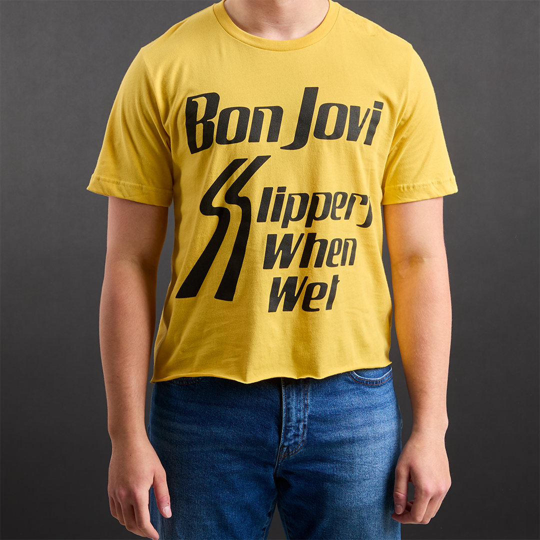 Slippery When Wet Crop T-Shirt
