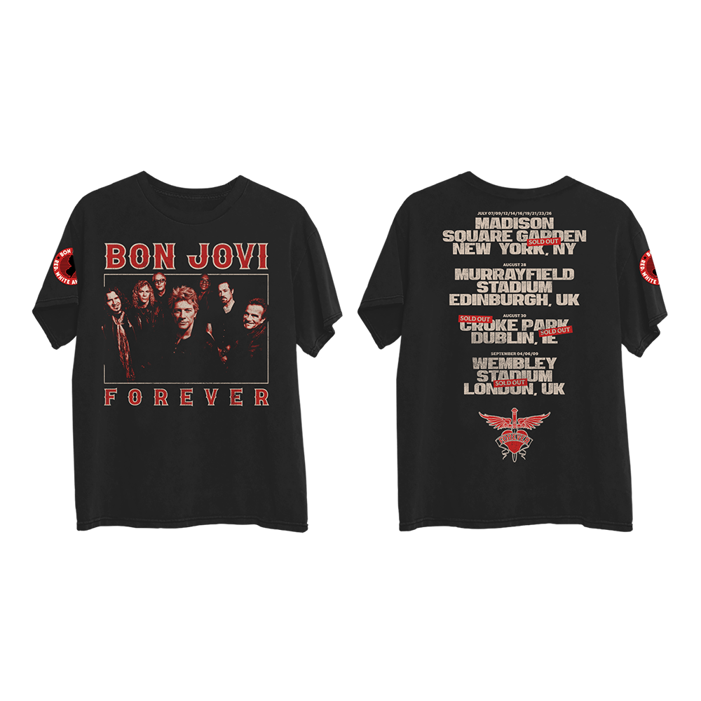 Forever 2026 Band Photo Tour Black T-Shirt