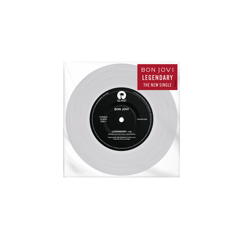 LEGENDARY CLEAR 7” VINYL (LIMITED EDITION) Front