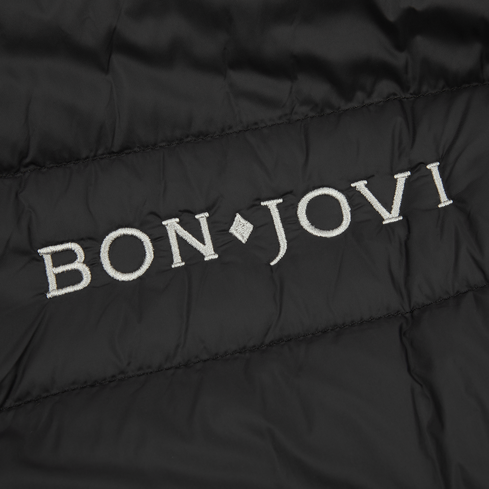 Bon Jovi Down Jacket Back Detail