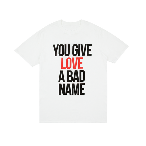 Bon Jovi “You Give Love A Bad Name” T-Shirt Front