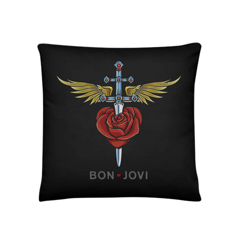 Rose and Dagger Pillow