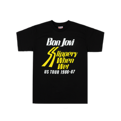 Bon Jovi Slippery When Wet Vintage Tour T-Shirt