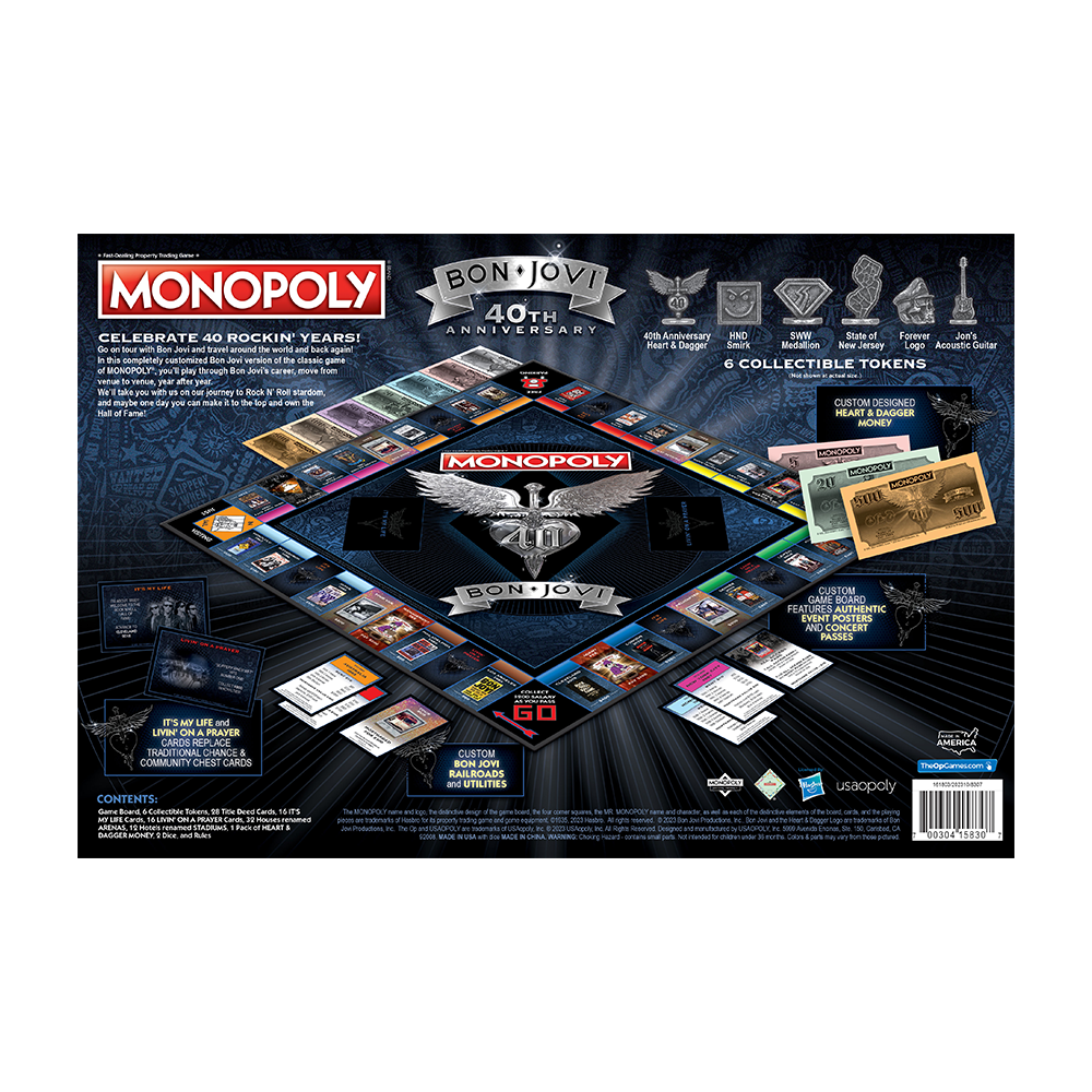 Bon Jovi Monopoly® 6