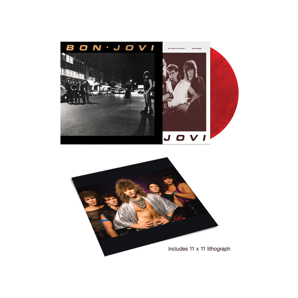Bon Jovi Limited Edition 40th Anniversary Ruby LP