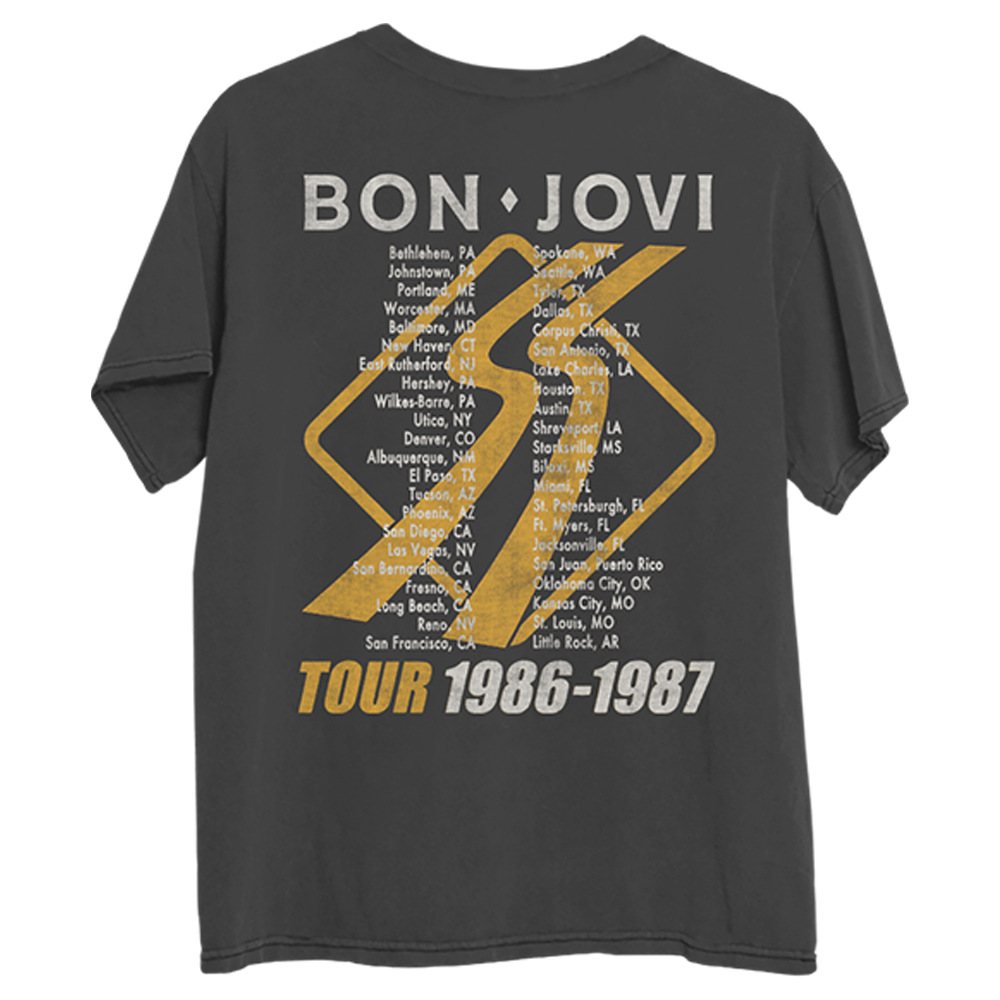 Slippery When Wet Tour ’86-’87 Pepper T-Shirt B