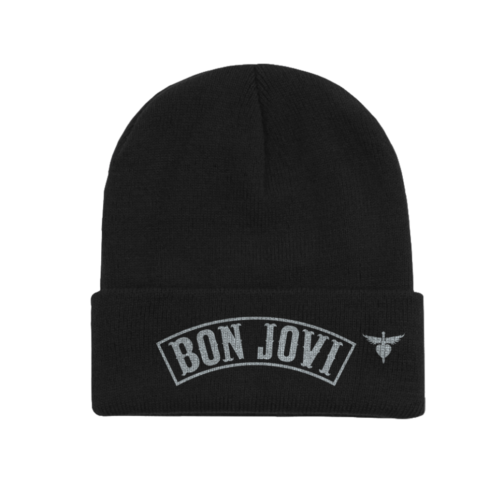 Bon Jovi Black Beanie