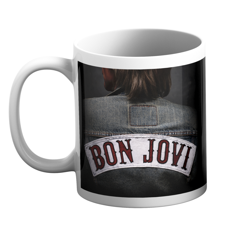 Bon Jovi Jacket Photo Mug Left