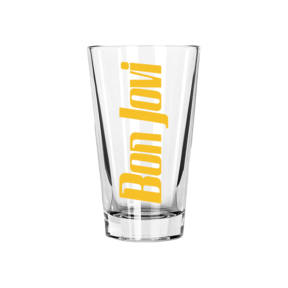 Slippery When Wet Pint Glass B