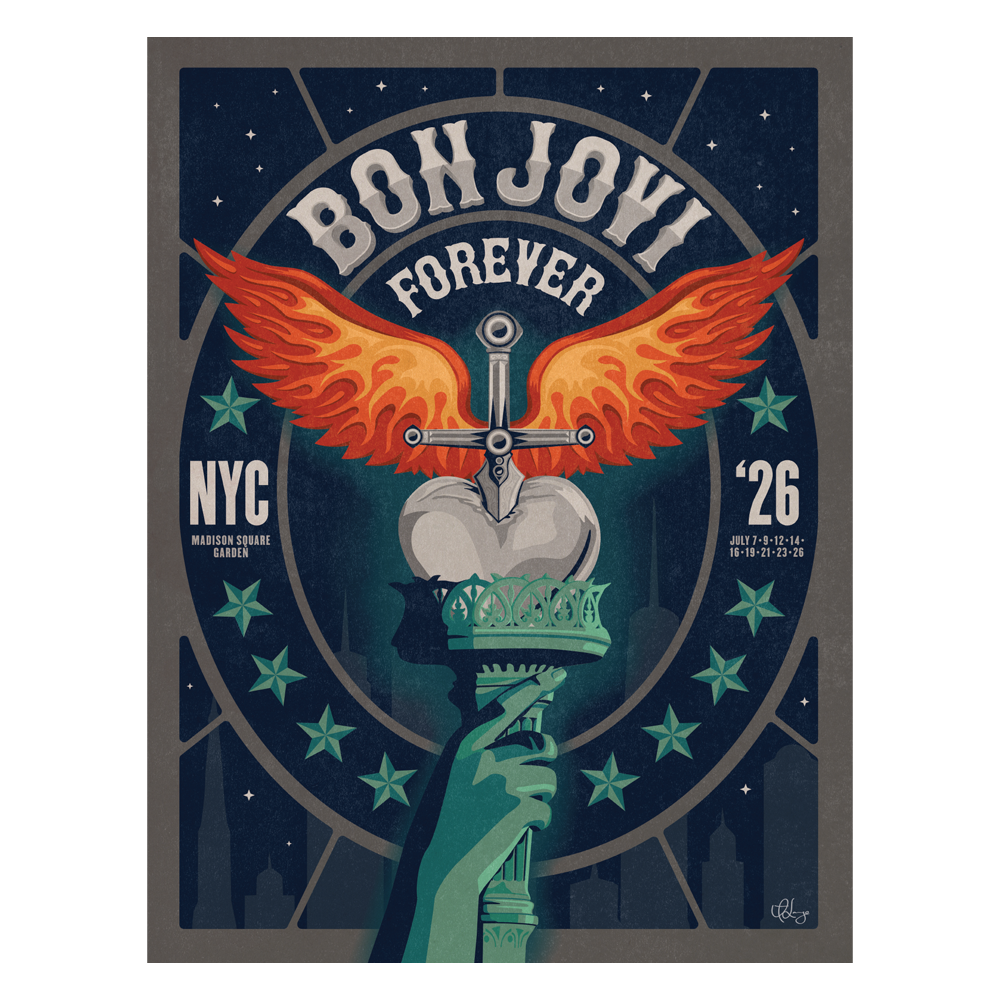 Forever Tour MSG Litho