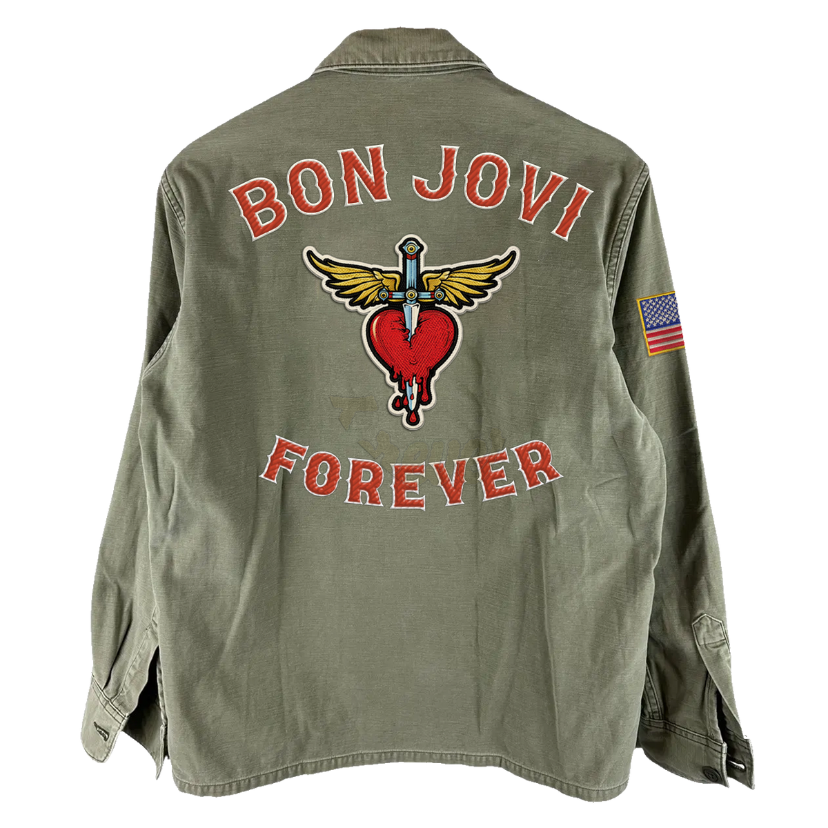Forever Tour Olive Shacket-1