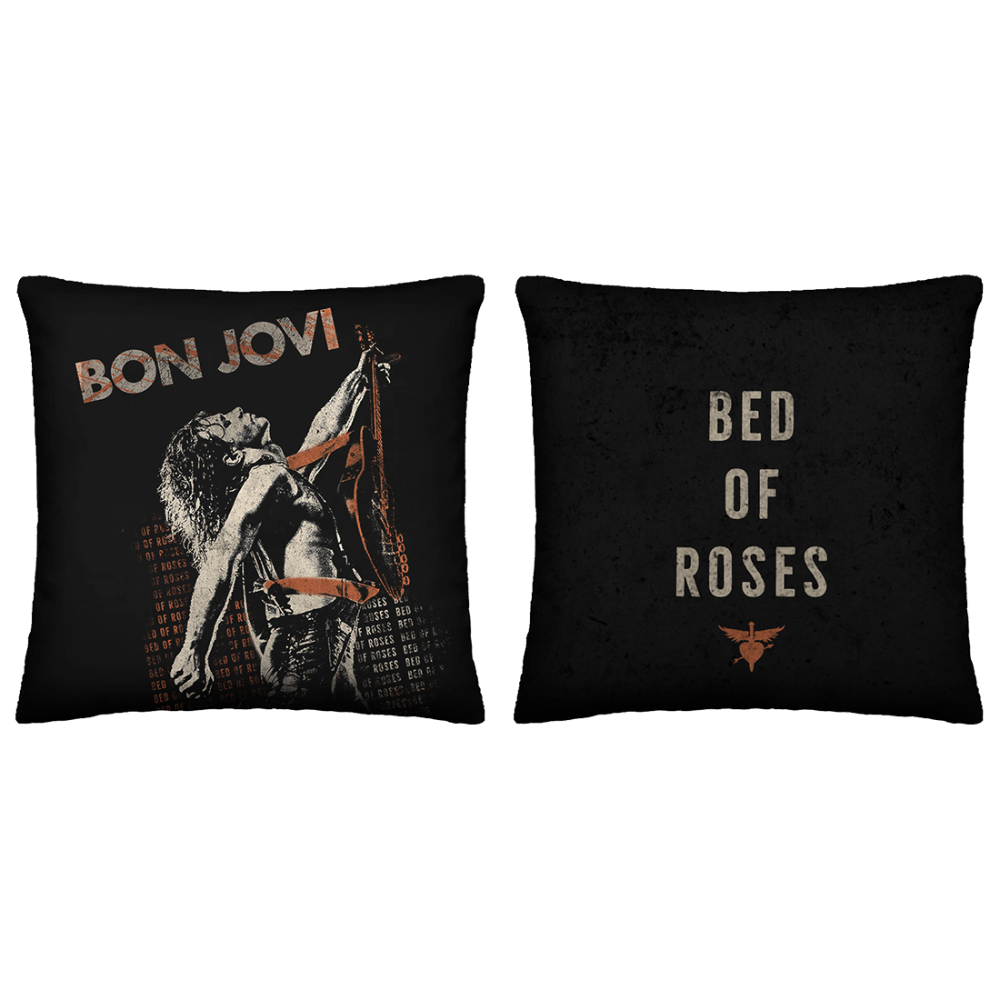 Bed of Roses Pillow Side