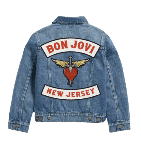 New Jersey Denim Jacket Back