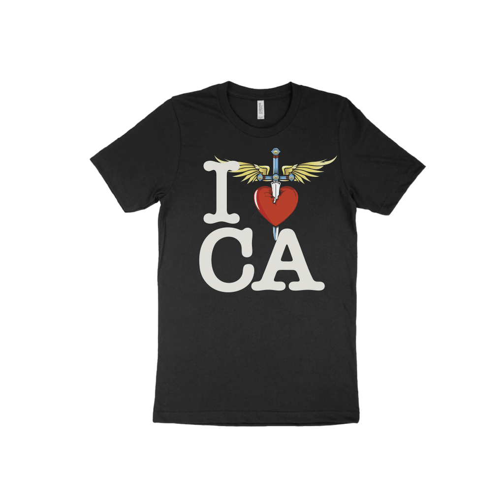 I Heart Black T-Shirt - CA