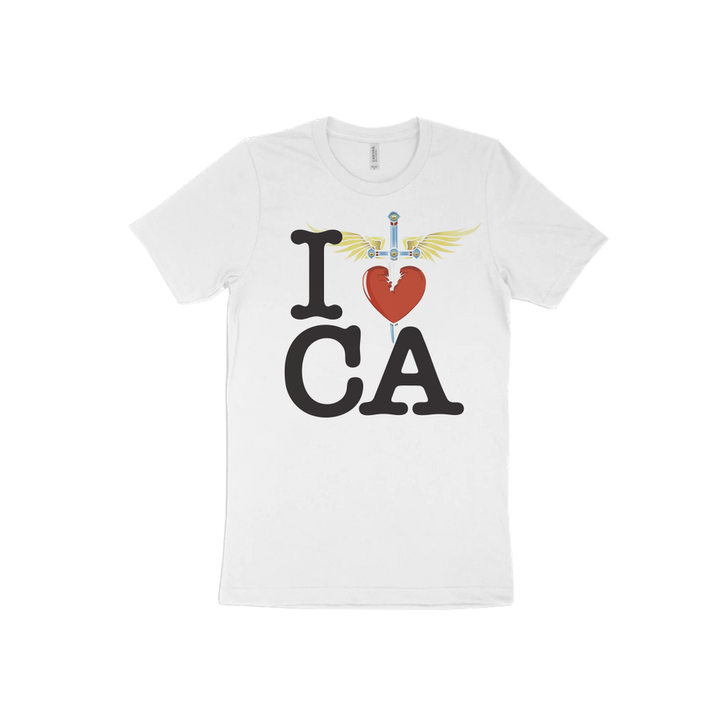 I Heart White T-Shirt - CA