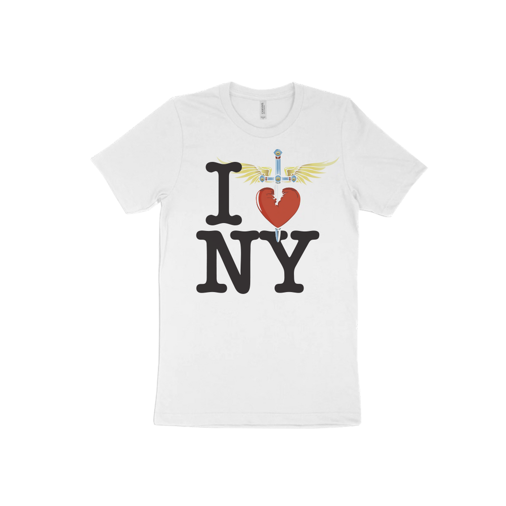 I Heart White T-Shirt - NY