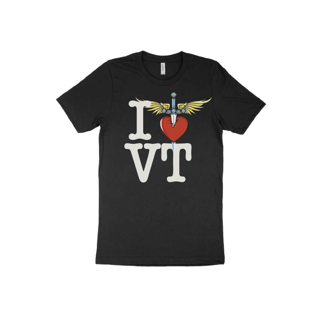 I Heart Black T-Shirt - VT