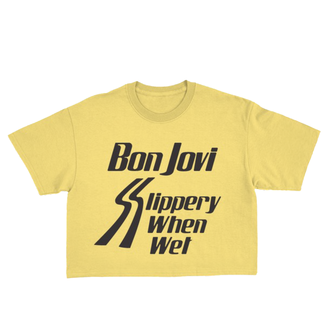 Slippery When Wet Crop T-Shirt