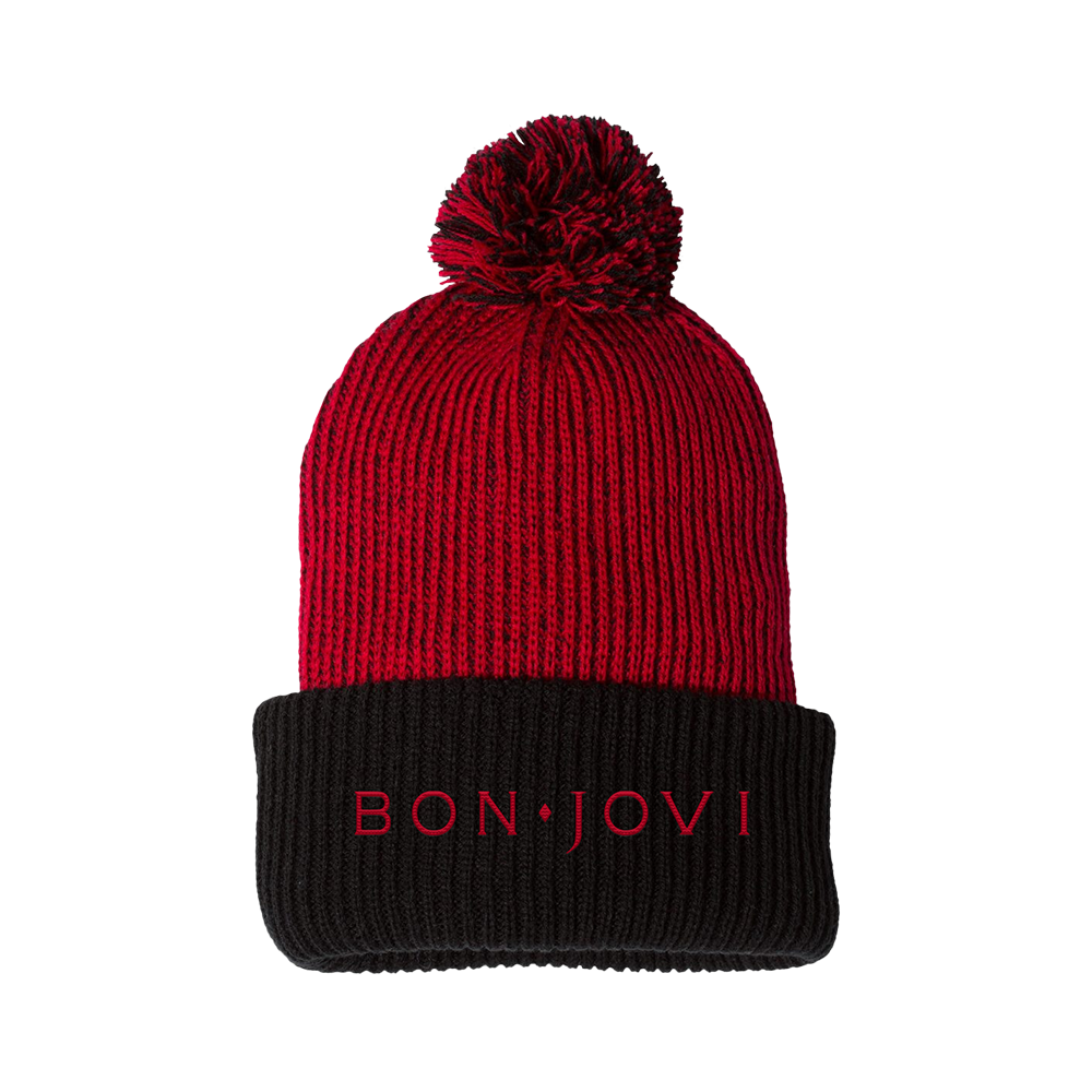 Bon Jovi Red Beanie