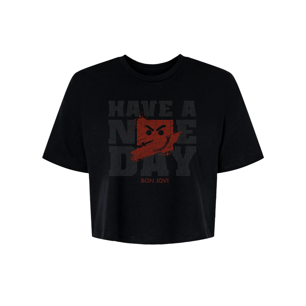Have A Nice Day Crop T-Shirt