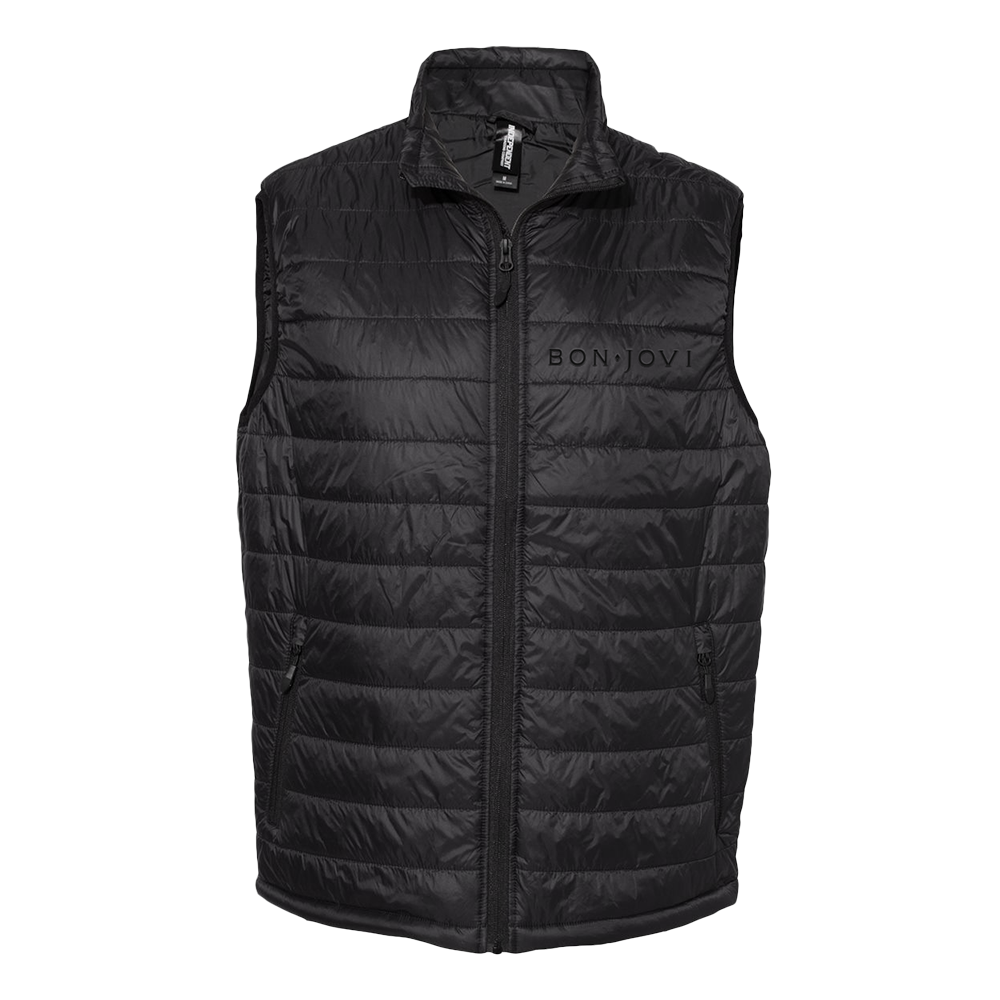 Bon Jovi Down Vest Front