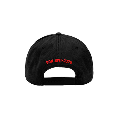 Bon Jovi Do What You Can Black/Red Cap Back