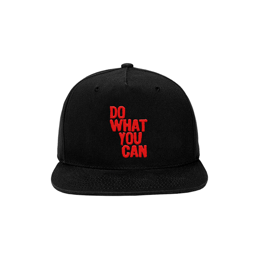 Bon Jovi Do What You Can Black/Red Cap Front